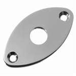 All Parts AP0615001 Jackplate for Edge Mount - Football Shaped Curved Nickel 1