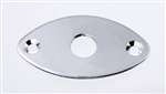 All Parts AP0615010 Jackplate for Edge Mount - Football Shaped Curved Chrome 1