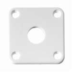 All Parts AP0633025 Jackplate for Les Paul White Plastic 1