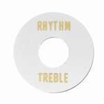 All Parts AP0663025 Rhythm/Treble Ring for Toggle Switch White Plastic 1