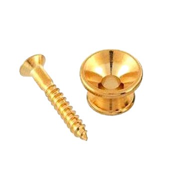 All Parts AP0670002 Strap Buttons with Screws Gold. Unidad 1