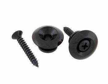 All Parts AP0684003 Oversized Strap Buttons with Screws Black Unidad 1