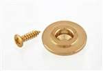 All Parts AP6710002 Bass String Guide Round with Screw Gold 1