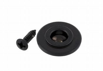 All Parts AP6710003 Bass String Guide Round with Screw Black 1