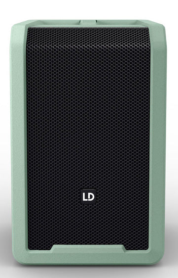 LD Systems ANNY8GN Altavoz PA Bluetooth con Mezclador y Batería Adventure Green 1