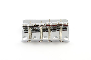 All Parts BB0310010 Bass Bridge Chrome with Screws for Fender 2-1/4 String Spacing 1