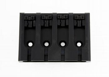 All Parts BB3421003 Bass Bridge Lock-Down Saddles Black Adjustable Spacing 2-1/8 to 2-5/16 1