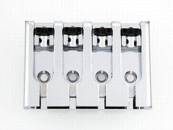 All Parts BB3421010 Bass Bridge Lock-Down Saddles Chrome Adjustable Spacing 2-1/8 to 2-5/16 1