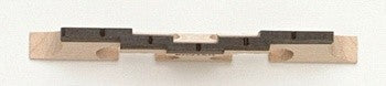 All Parts BJ05070E0 5-String Grover Compensating Banjo Bridge 77 5/8 Tall Ebony Top 3 Leg 1