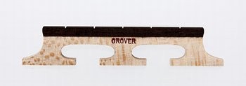 All Parts BJ05110E0 5-String Grover Banjo Bridge 72 1/2 Tall Ebony Top 3 Leg 1