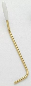 All Parts BP0017002 Tremolo Arm with White Tip Gold Fits USA Tremolo (10-32) 1