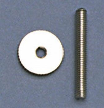 All Parts BP2393001 Studs and Wheels Set Metric for Old Style Tunematic Bridge Nickel 1