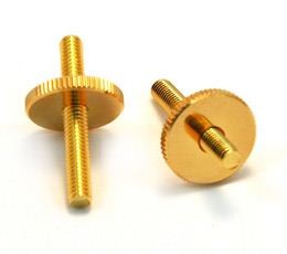 All Parts BP2393002 Studs and Wheels Set Metric for Old Style Tunematic Bridge Gold 1