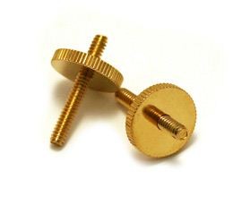 All Parts BP2394002 Studs and Wheels Set for Old Style Tunematic Bridge Stud 6-32 X 1-1/16 Gold 1