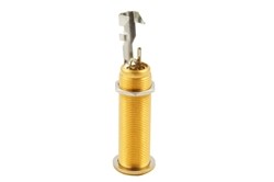 All Parts EP0152002 Long Threaded Barrel Input Jack Stereo Gold Switchcraft 1