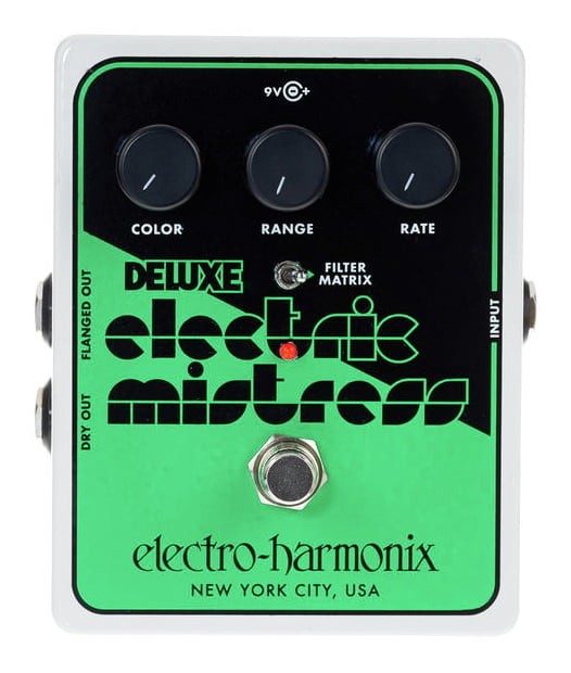 Electro Harmonix Deluxe Electric Mistress XO Pedal Flanger Analógico 1