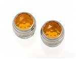 All Parts EP0826022 Panel Light Lenses For Fender Amps (2 Pieces) Amber. 1