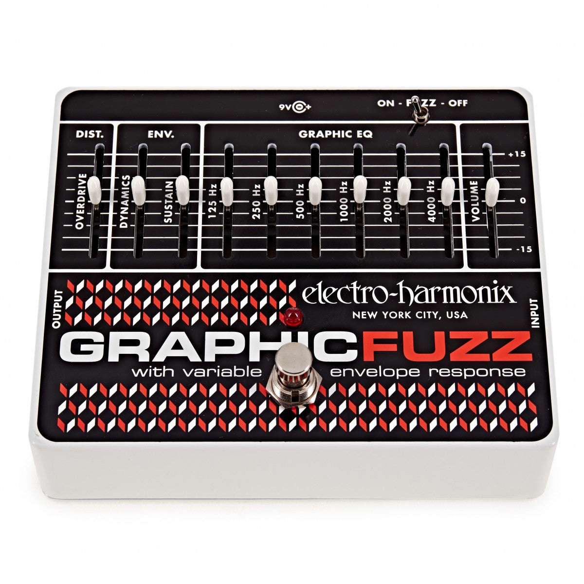 Electro Harmonix Graphic Fuzz Pedal Distorsión 3