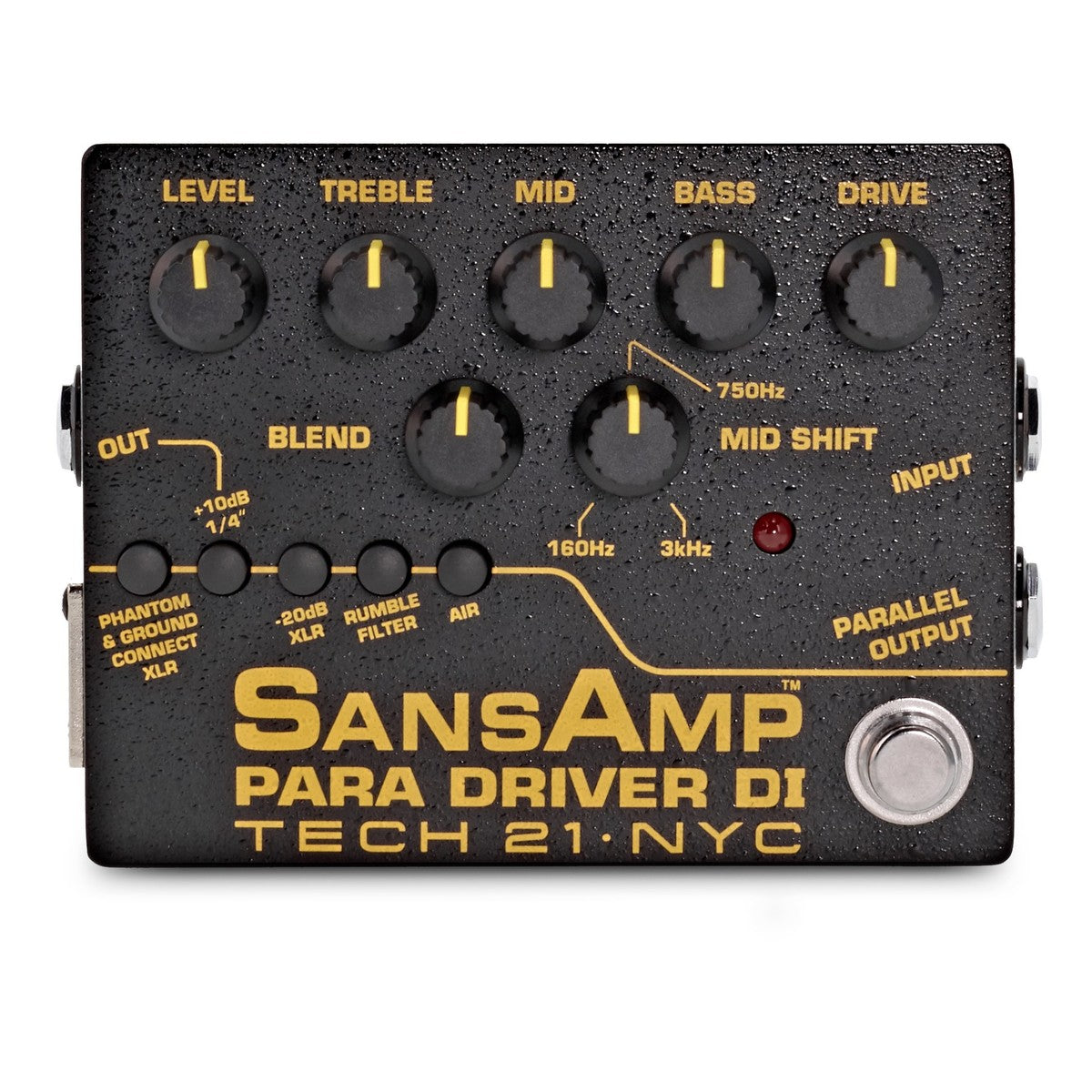 Tech 21 SansAmp para Driver DI Pedal Efecto 1