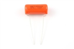 All Parts EP4381000 Sprague Orange Drop 715 047 MFD 600 Volt Capacitors (3 Pieces) 1