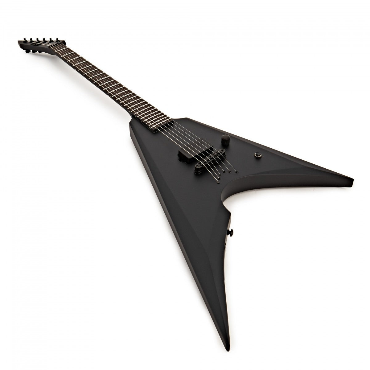 ESP LTD Arrow NT Black Metal Guitarra Eléctrica Black Satin 5