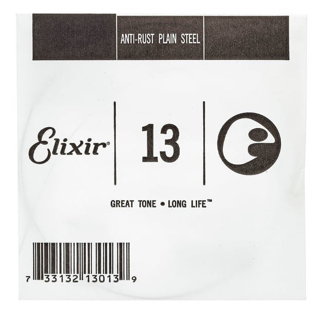 Elixir 013 Anti Rust Cuerda Guitarra Eléctrica o Acústica Plana 1