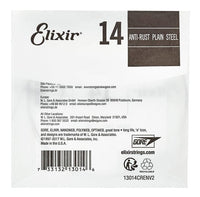 Elixir 014 Anti Rust Cuerda Guitarra Eléctrica o Acústica Plana 2