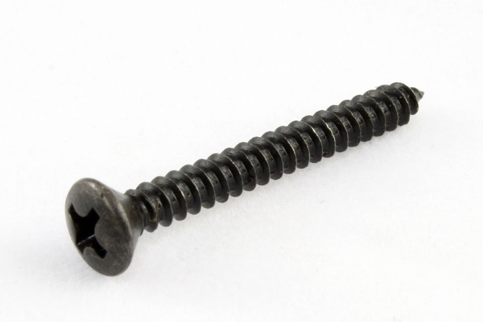 All Parts GS0003003 Strap Button Screws Phillips Head Black 1