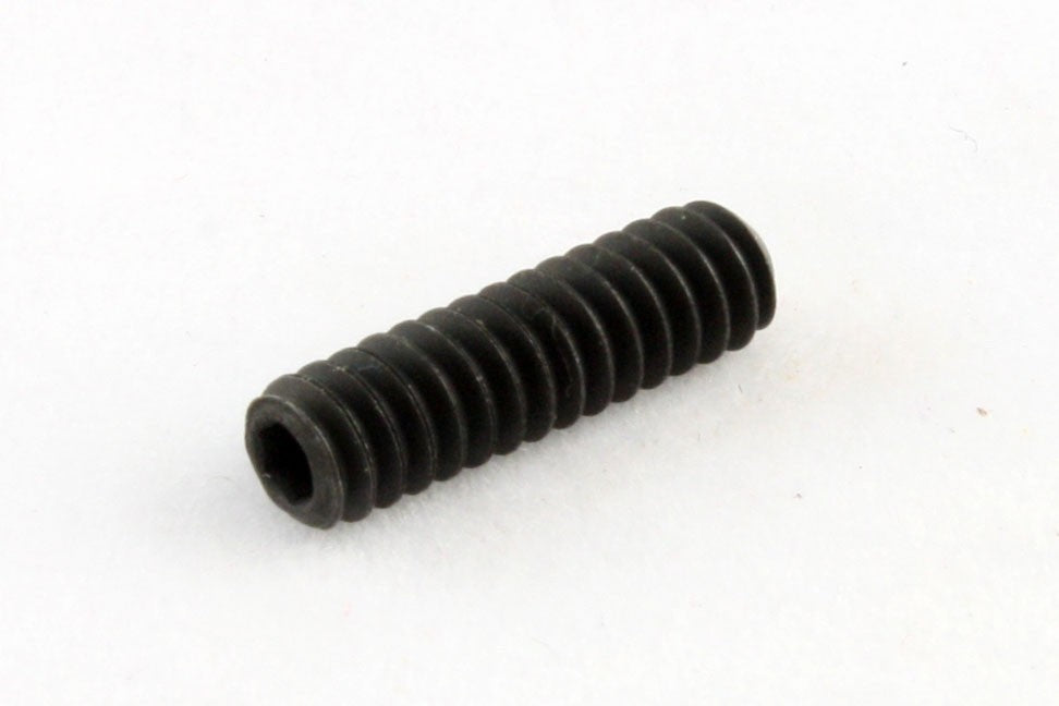 All Parts GS0009003 Bridge Height Screws for Bass Hex Head Black 6 - 32 X 1/2 1