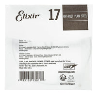 Elixir 017 Anti Rust Cuerda Guitarra Eléctrica o Acústica Plana 2