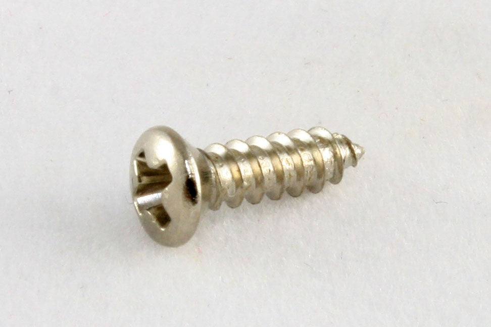 All Parts GS0050001 Pick Guard Screws Gibson Size Phillips Head Nickel 3 X 3/8 1