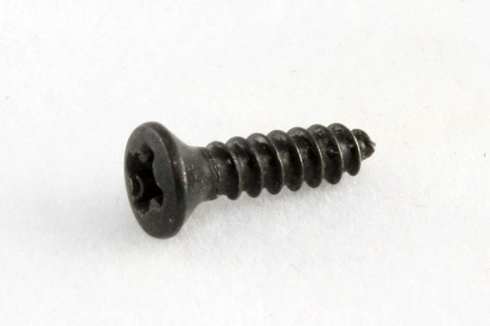 All Parts GS0050003 Pick Guard Screws Gibson Size Phillips Head Black 3 X 3/8 1