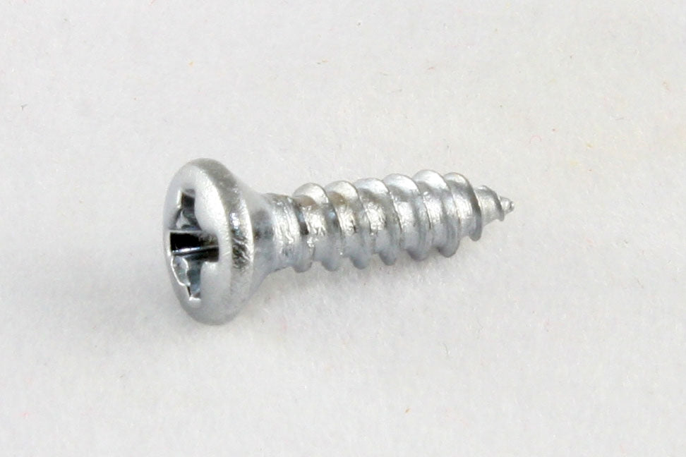 All Parts GS0050010 Pick Guard Screws Gibson Size Phillips Head Chrome 3 X 3/8 1