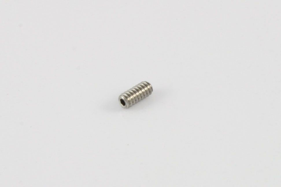 All Parts GS0379005 Bridge Height Screws for Guitar Hex Stainless Short 4 - 40 X 1/4 1