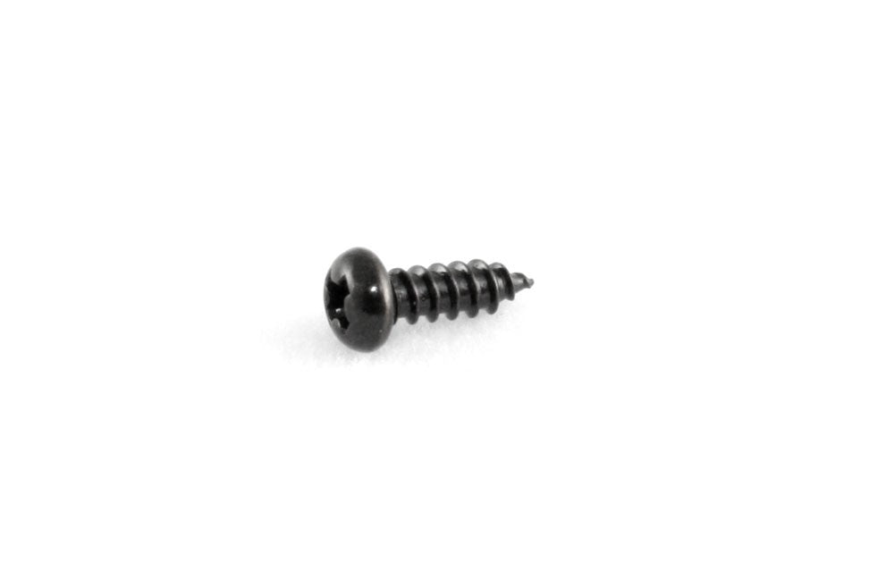 All Parts GS3206003 Truss Rod Cover Screws (8 Pieces) Phillips Head Black 2 X 3/8 1