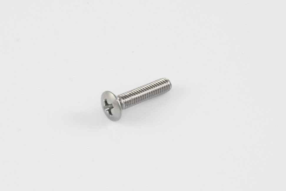 All Parts GS3378010 Button Screws for Holding Button Onto Key (6 Pieces) Chrome Short 7/16 1