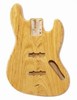 All Parts JBFNAT Replacement Body for Jbass Ash Trad Routing Natural Finish 1