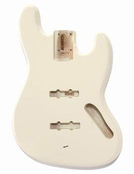 All Parts JBFOW Replacement Body for Jbass Alder Traditional Routingwhite Finish 1