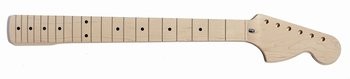 All Parts LMO Large Headstock Neck Solid Maple 21 Fret Bullet Truss Rod 725 Radius No Finish 1