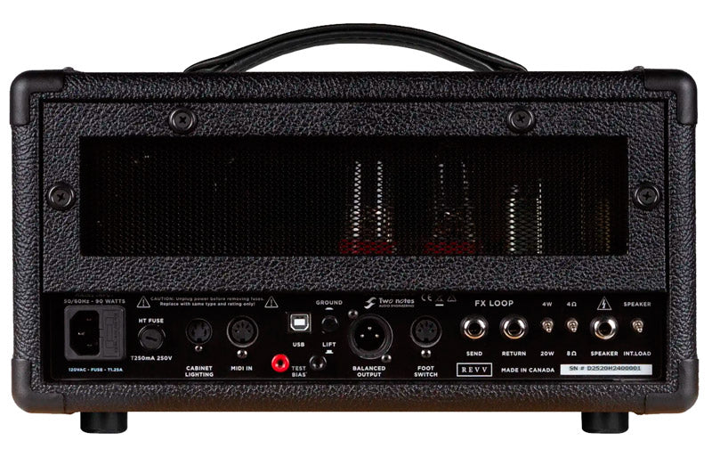 Revv D20 MK2 Amplificador Cabezal Guitarra 2