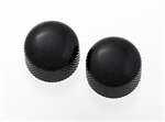 All Parts MK3315003 Mini Black Dome Knobs (2) with Set Screw 1