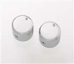 All Parts MK3330010 Chrome Knobs (2) Set Screw 1