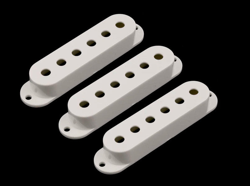 All Parts PC0406050 Pickup Cover Set for Strat (3 Pieces) Parchment (Old White) 1