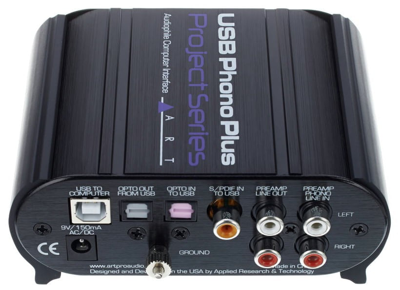 ART USB Phono Plus Interfaz de Audio 4