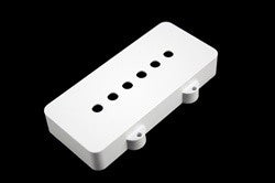 All Parts PC6400025 Pickup Cover Set for Jazzmaster (2 Pieces) White Nylon 1