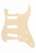 All Parts PG0550028 Pick Guard for Strat Cream 1-Ply (8 Screw Holes) 1