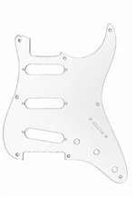 All Parts PG0550031 Pick Guard for Strat Clear (8 Screw Holes) 1