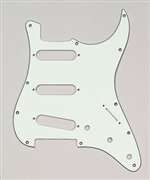 All Parts PG0552024 Pick Guard for Strat Mint Green 3-Ply (MG/B/MG) (11 Screw Holes) 1