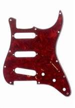 All Parts PG0552044 Pick Guard for Strat Vintage Red Tortoise 3-Ply (RT/W/B) 1