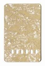 All Parts PG0556058 Tremolo Spring Cover Cream Pearloid 3-Ply (CP/B/W) 1